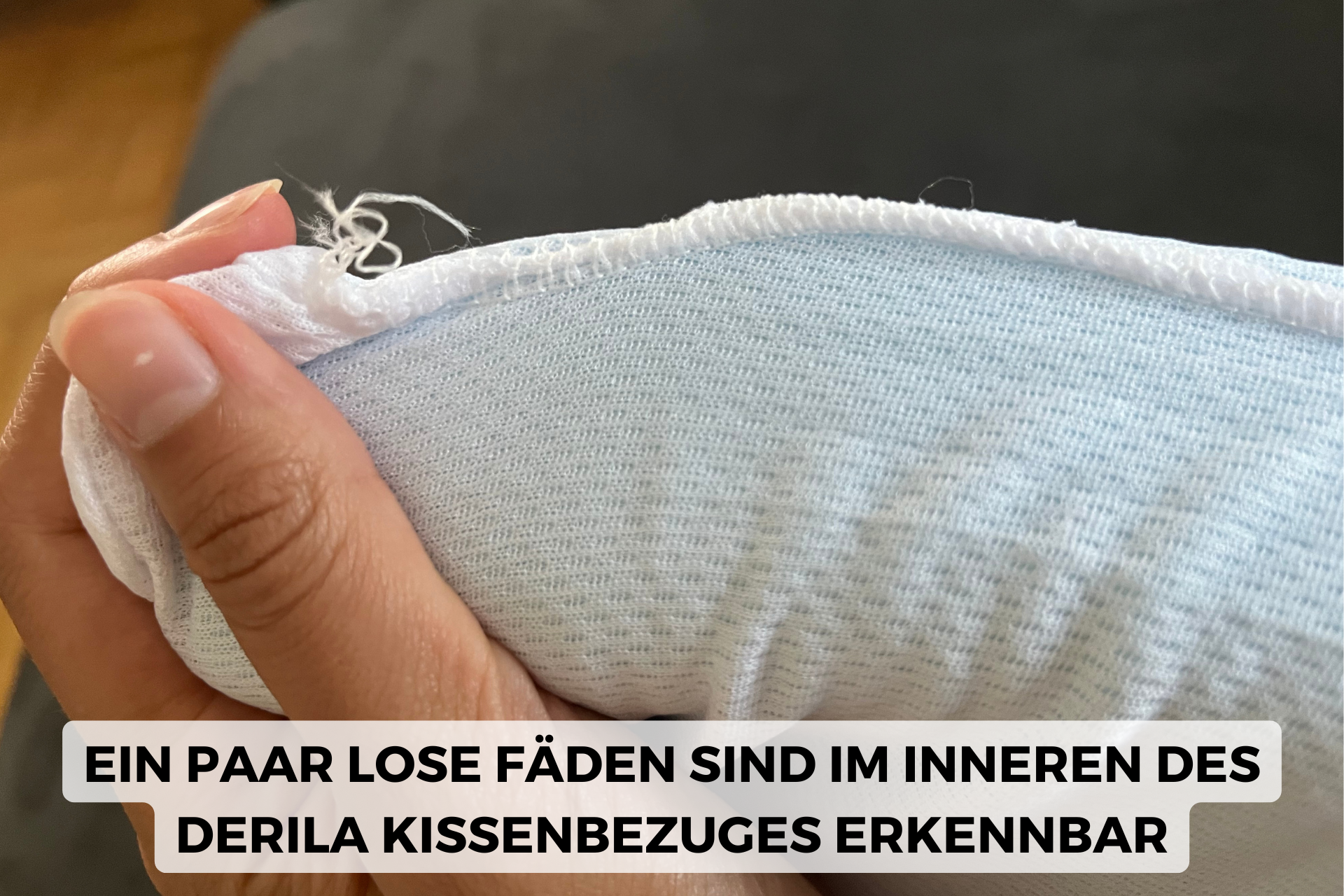Derila Kissen loser Faden